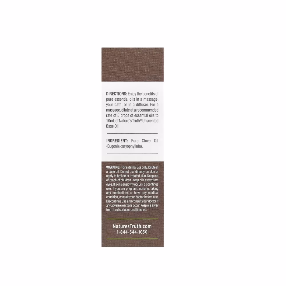 Nature's Truth Clove Essential Oil 15ml 2
