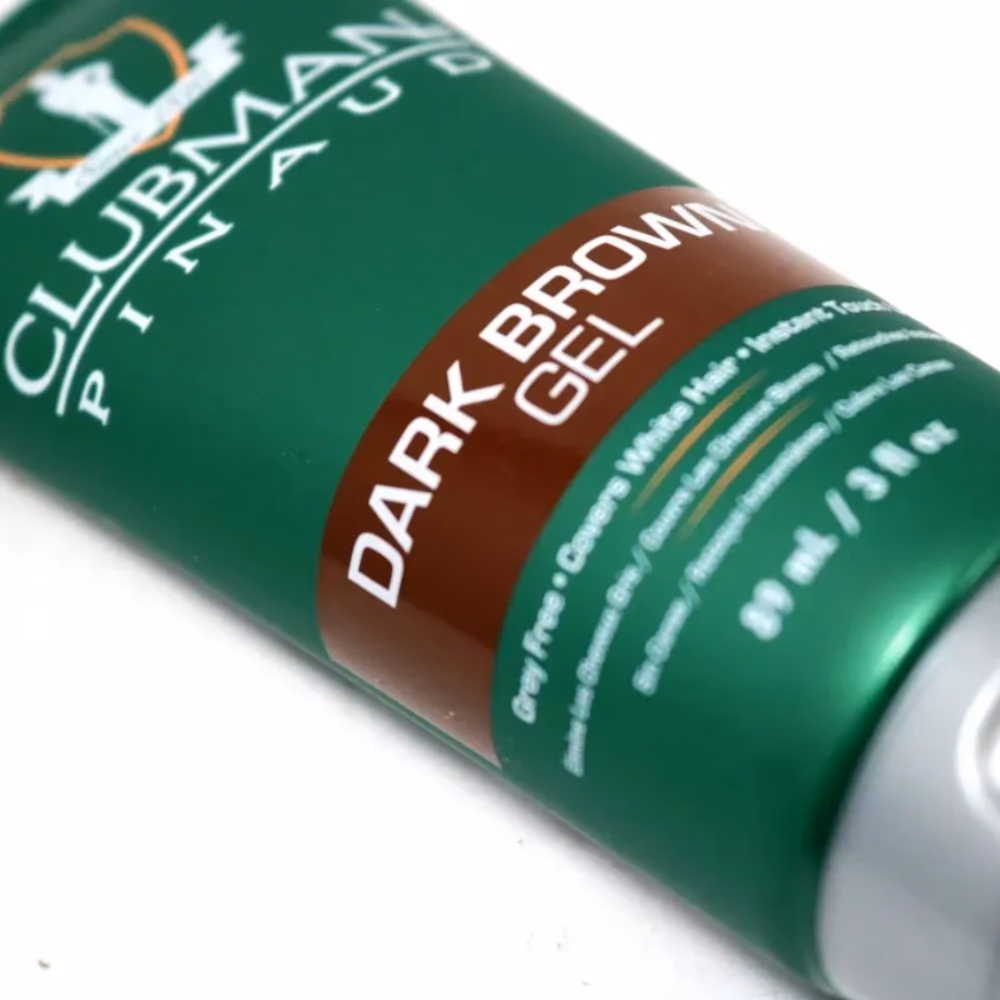 Clubman Temporary Dark Brown Gel 89ml  2