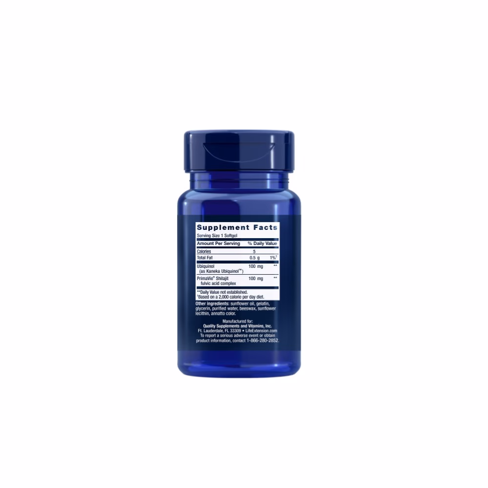 Life Extension CoQ10 100mg (60 Softgels) 2