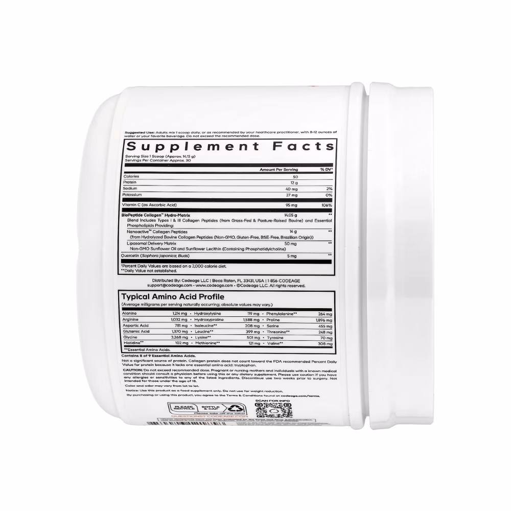Codeage Liposomal Collagen Peptides (424.50gm) 2