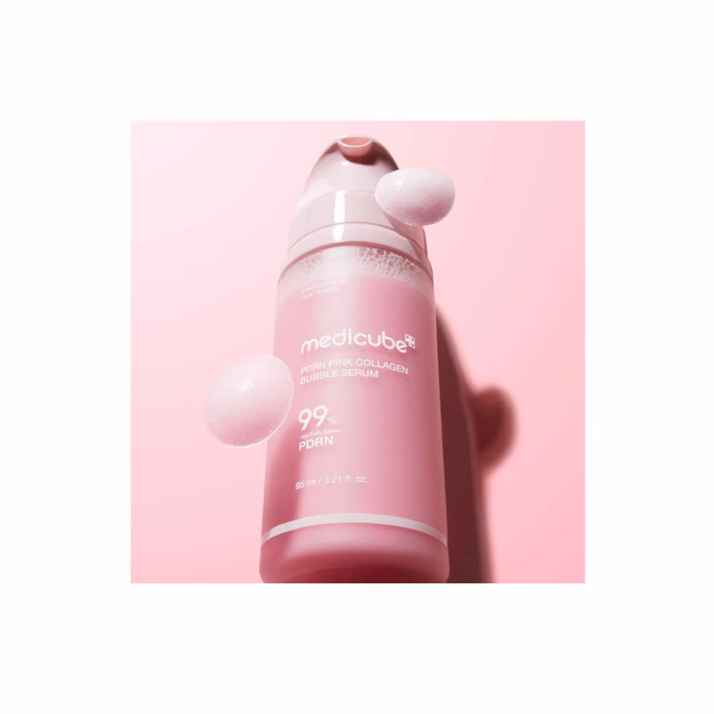 Medicube Pdrn Pink Collagen Bubble Serum 95ml 3