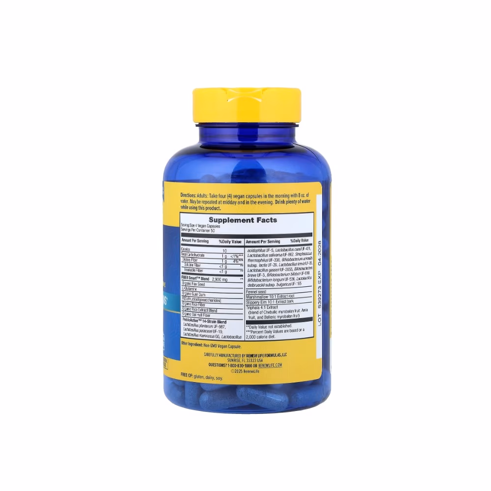 Renew Life Fiber Smart For Sensitive Colons 2