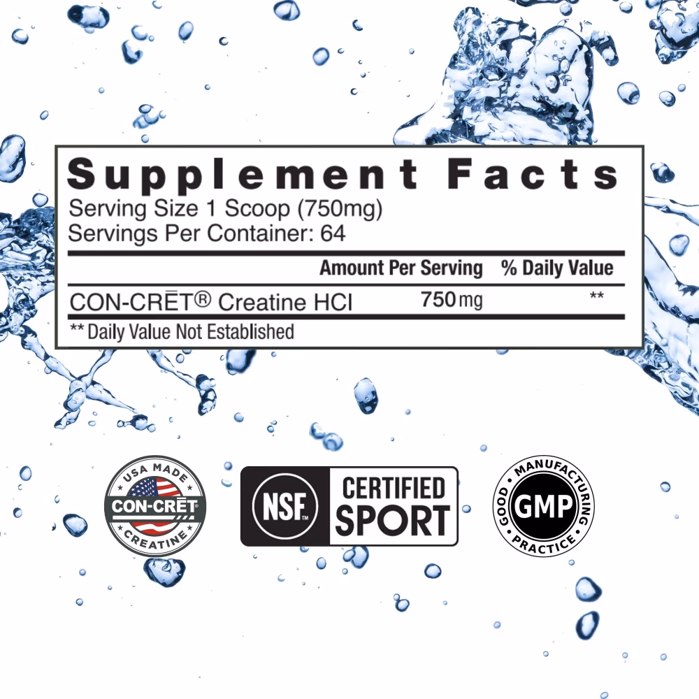 Con-Cret Creatine Unflavored – 45g 2