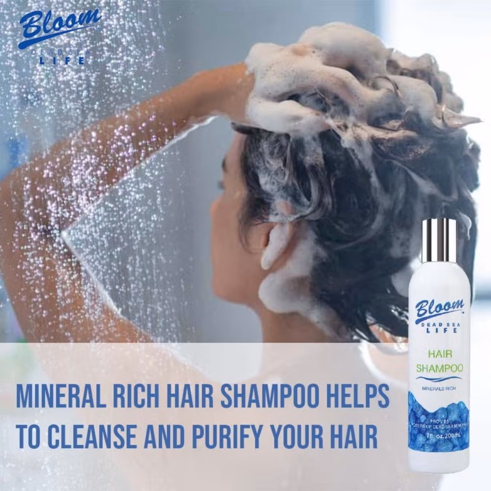 Bloom Dead Sea Life Hair Shampoo 200ml 2