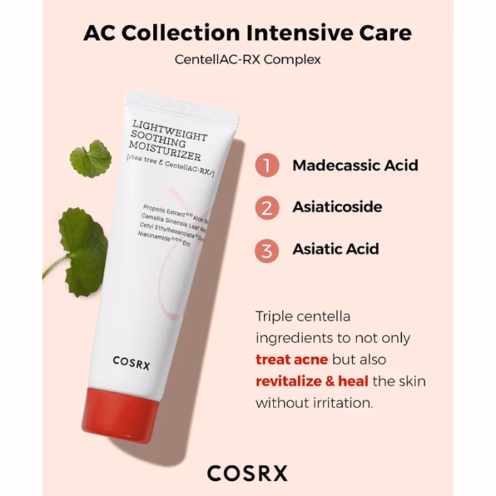 COSRX Lightweight Soothing Moisturizer 80ml 2
