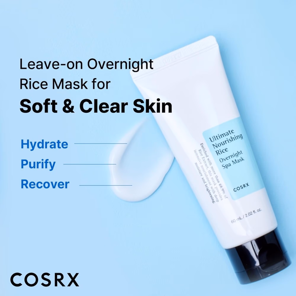 COSRX Ultimate Nourishing Rice Spa Mask 60ml  2
