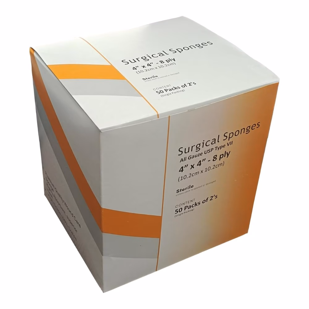 Bromed Gauze Sponge 4x4 8Ply 2