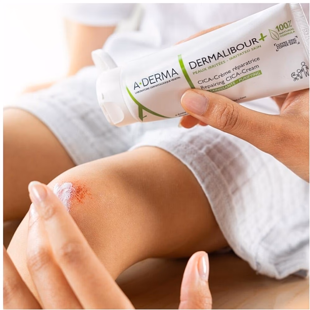 A-Derma Dermalibour Repairing CICA Cream 50ml 2