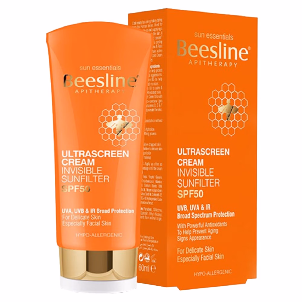 Beesline Ultra Screen Cream Invisible Sunfilter SPF 50 60ml 2