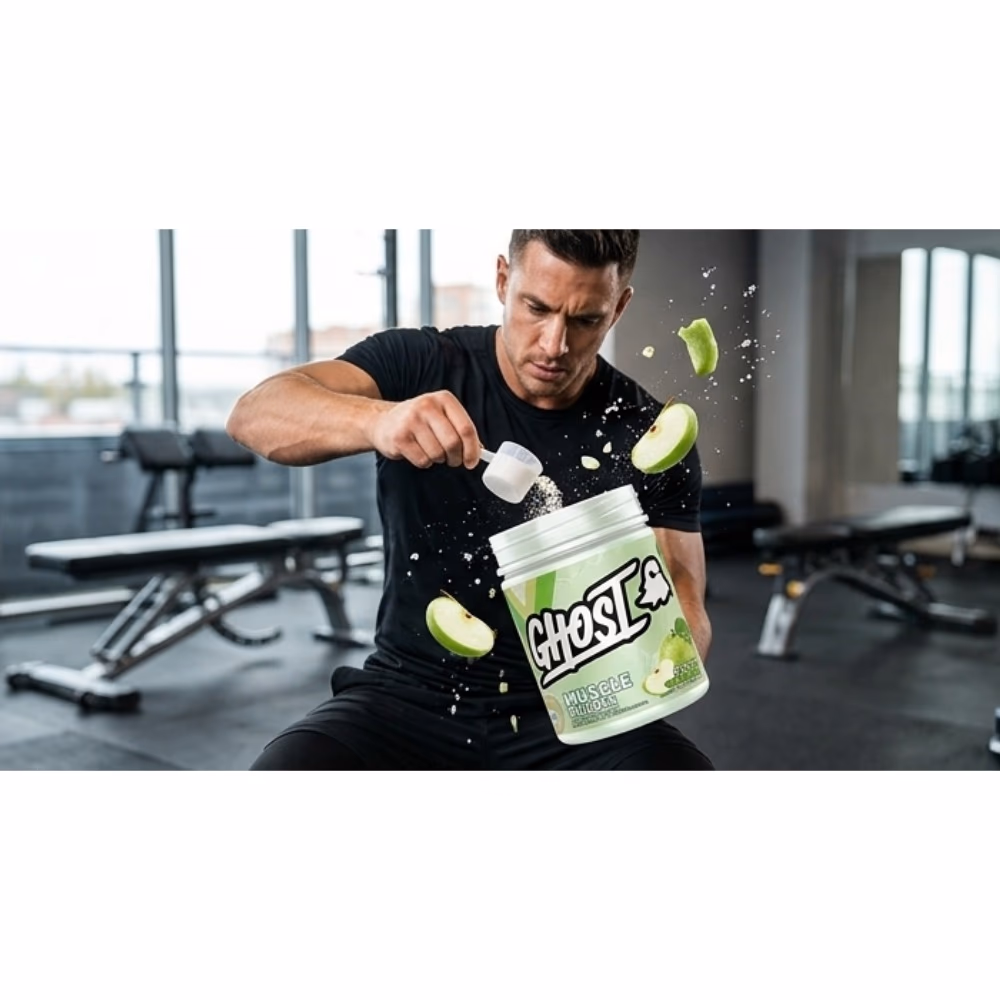 Ghost Muscle Builder Green apple 420gm 4