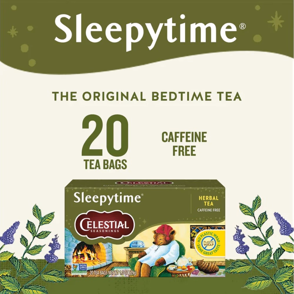 Celestial Herbal Tea Bag Sleepy Time 20 Sachets 3