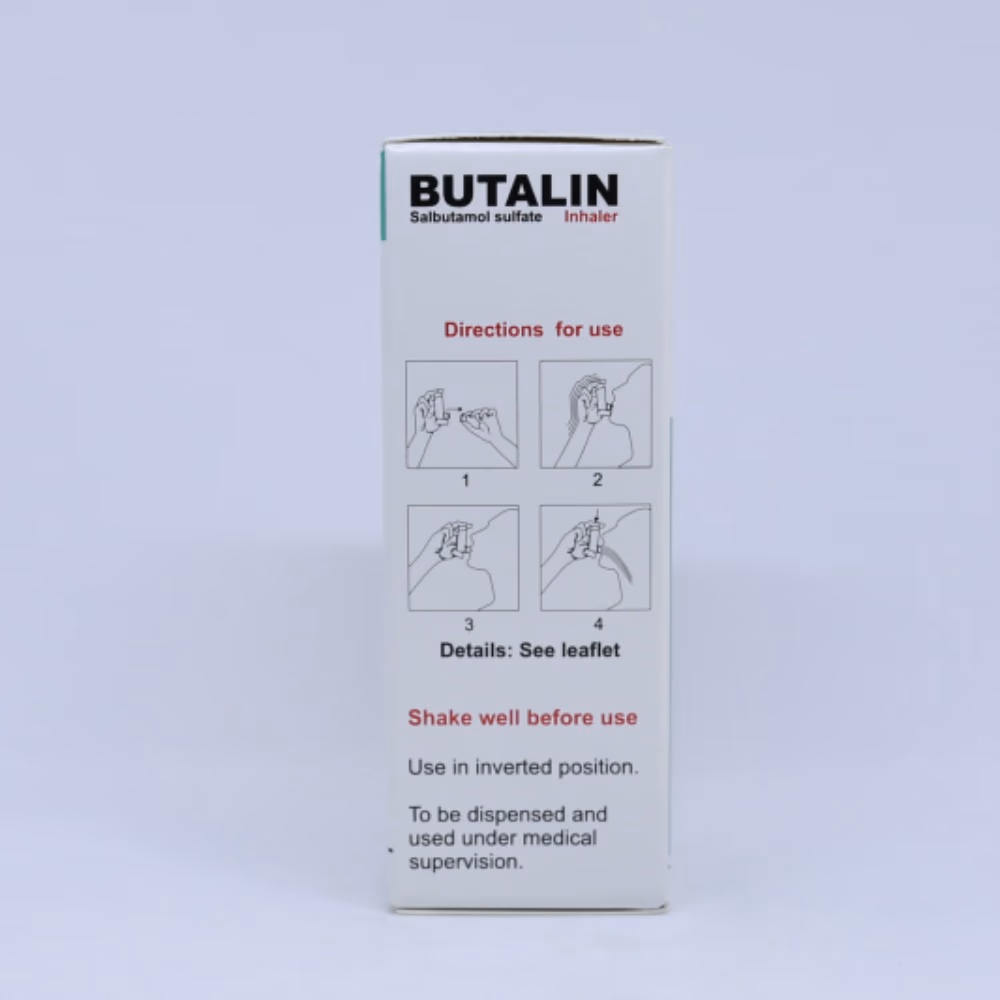 Butalin 100mcg Inhaler 200 Metered Doses 2