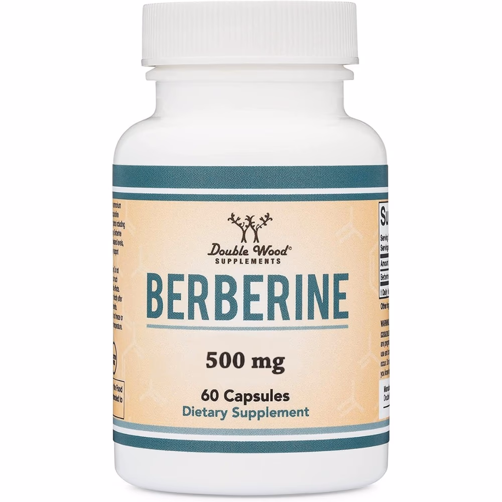 Double Wood Berberine 500 mg-60 Capsules 4