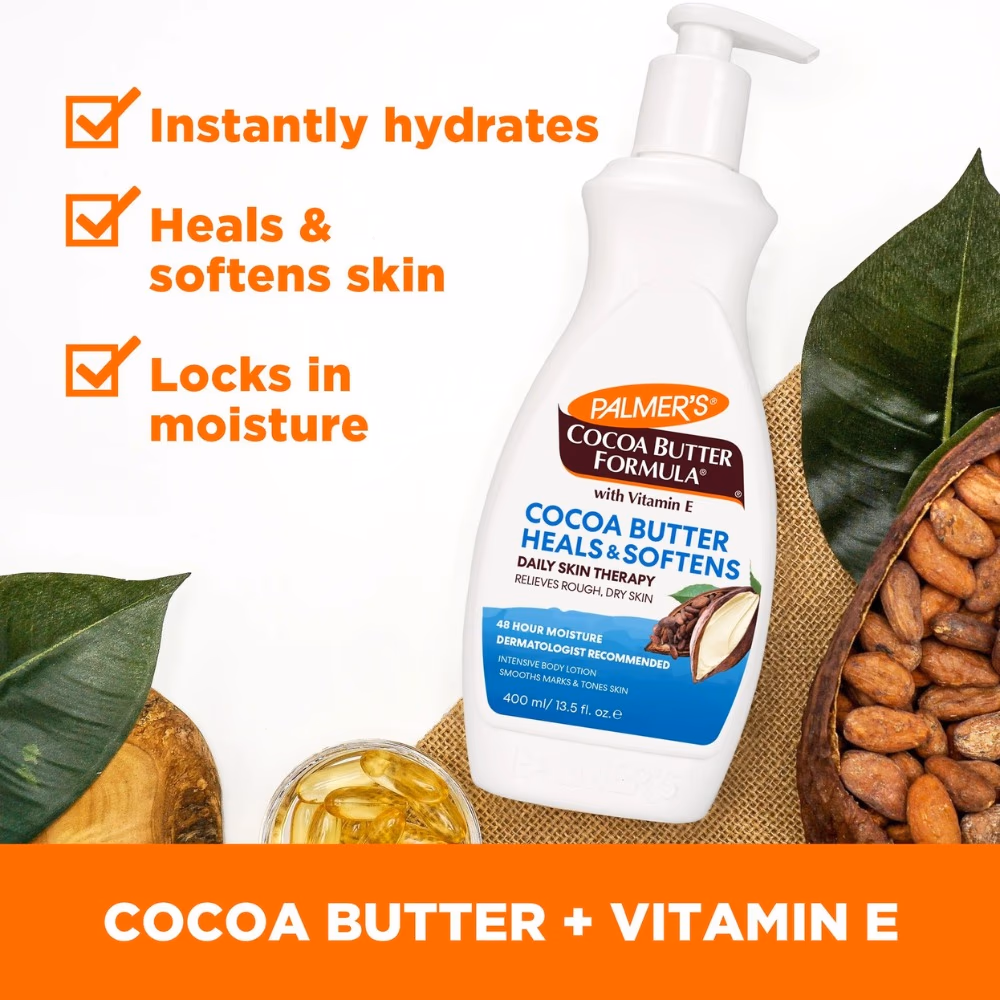 Palmers Cocoa Butter Formula Lotion Pump 400ml 3