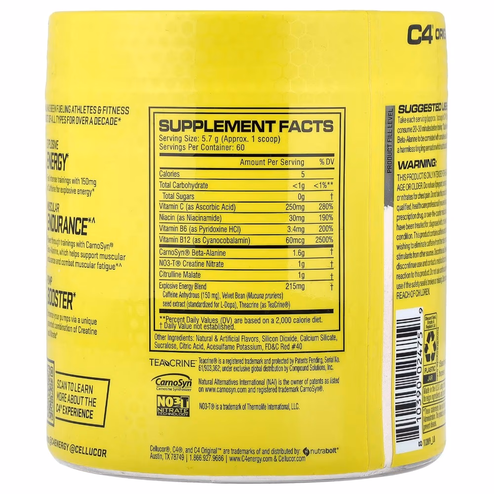 Cellucor C4 Original Strawberry Margarita 2