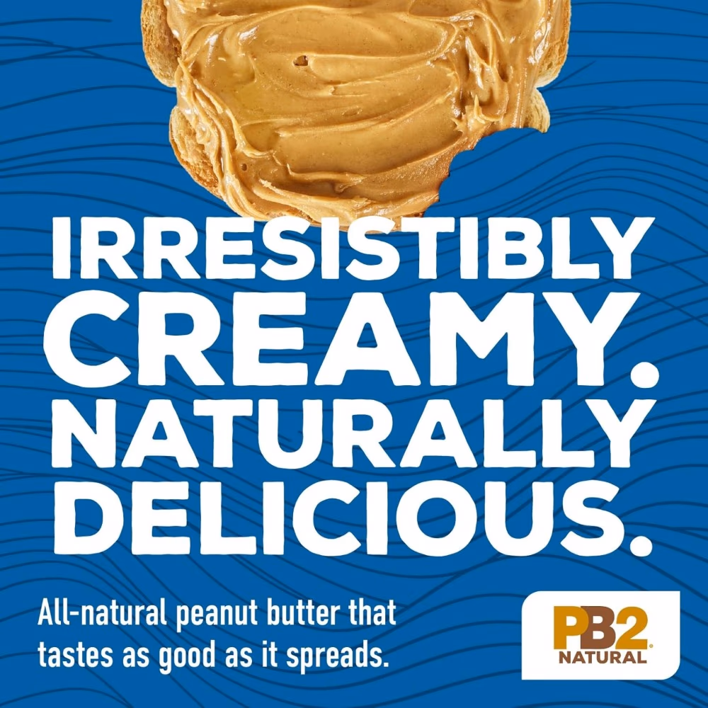 PB2 Natural Creamy Peanut Butter Spread 454g 5