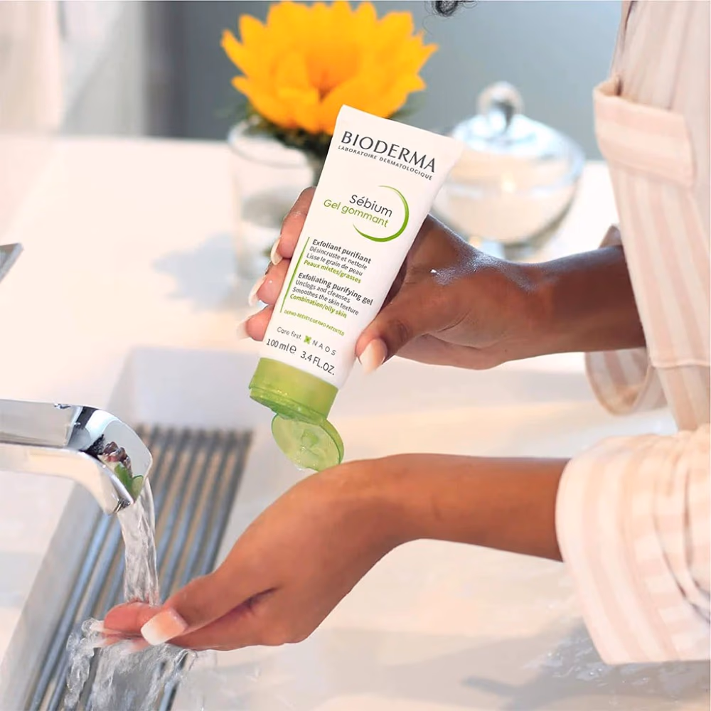 Bioderma Sebium Gel Gommant Exfoliating Purify Gel 100Ml 2