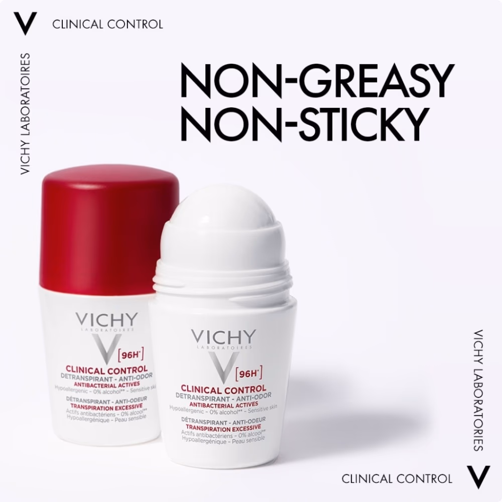 Vichy Deodorant Clinical Control 96 Hour Roll On 50ML 3