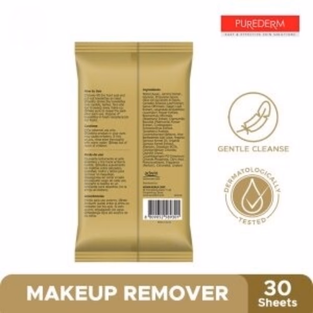 Purederm Vegan Makeup Remover Towel 30s ADS-844 2