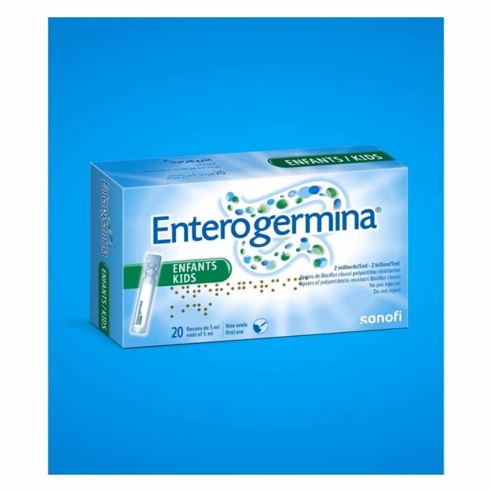 Enterogermina 5ml Oral Suspension 20 Vials 4