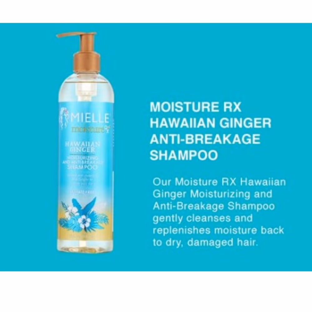 Mielle Moisture RX Hawaiian Ginger Shampoo 355ml 3