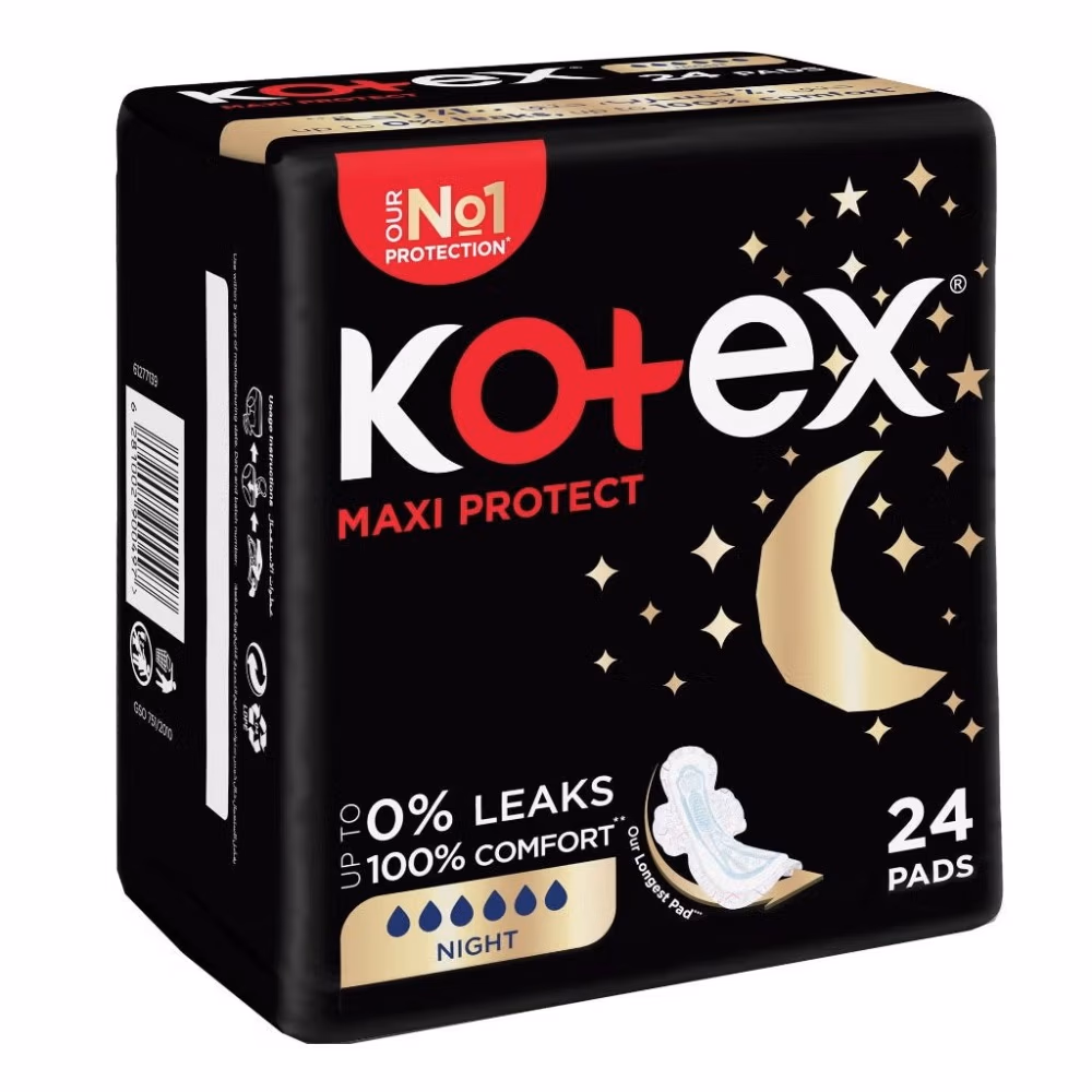 Kotex Maxi Protect Night 24s 2