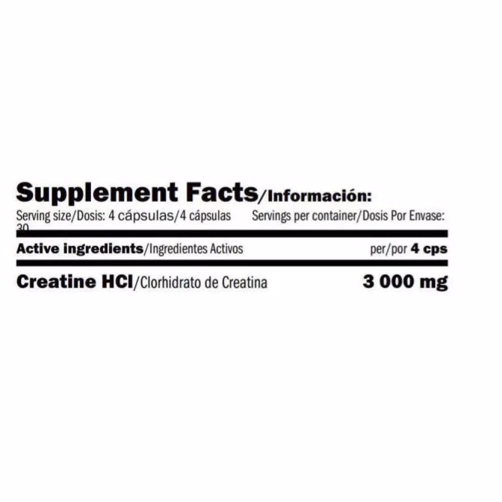 Amix Creatine HCL - Physical Performace Booster 3
