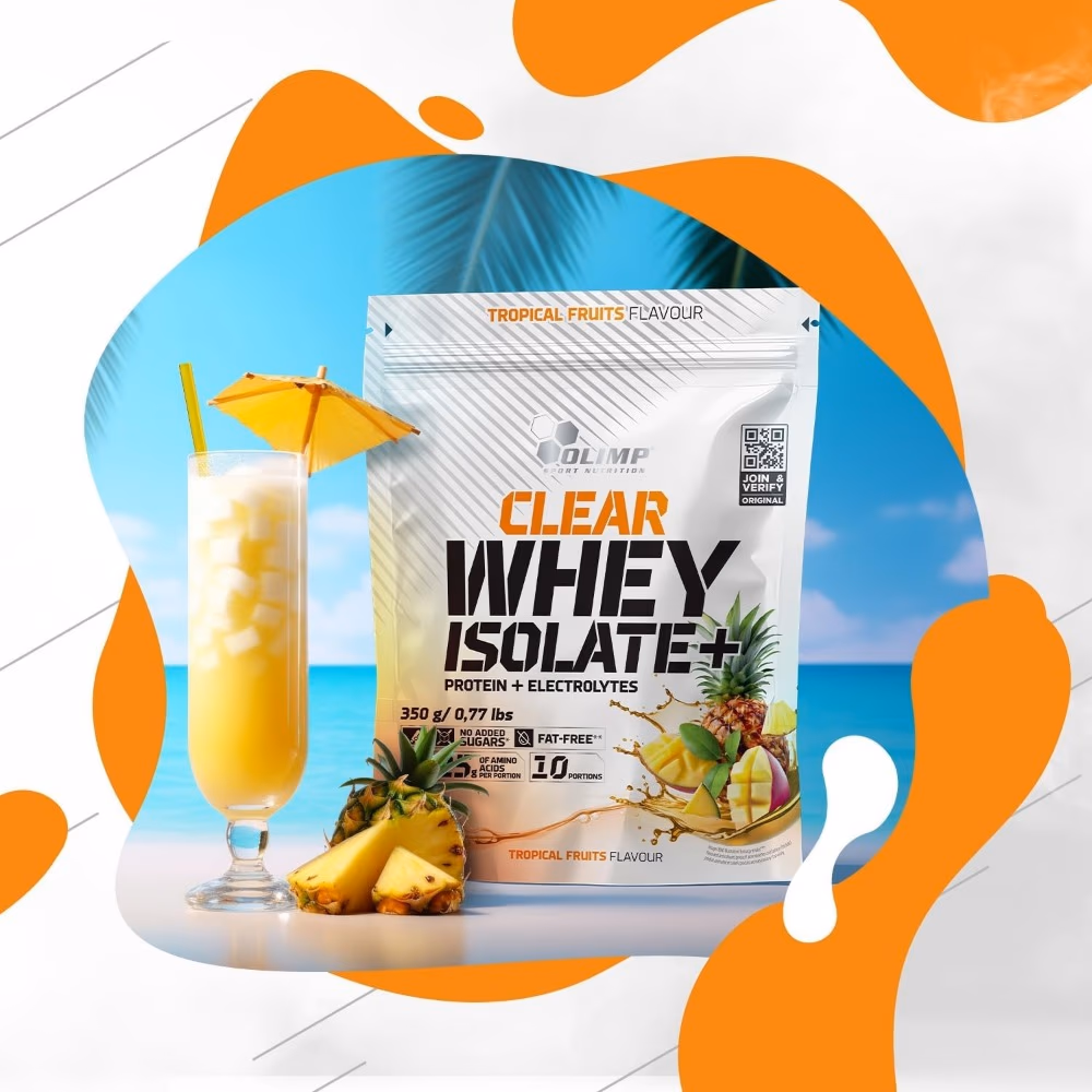 Olimp Clear Whey Isolate – 350g Tropical Fruits 4