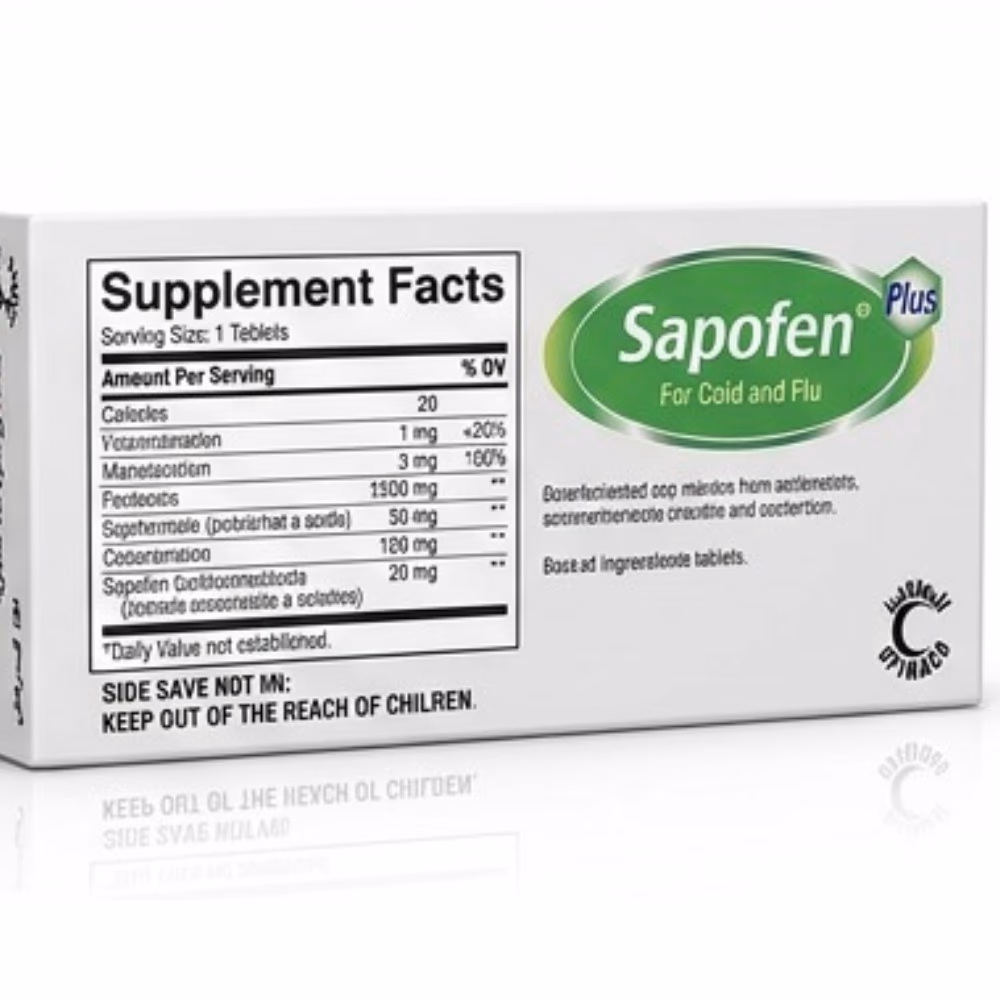 Sapofen Plus Tablets 20s 2