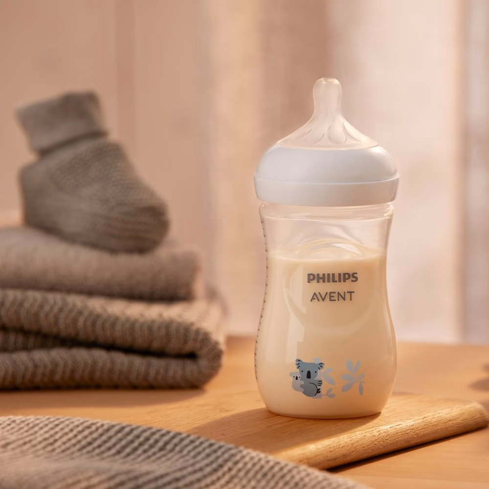 Philips Avent Natural Response Baby Bottle 260ml One Month Plus 5