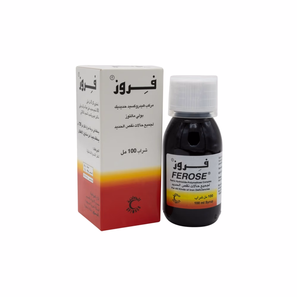 Ferose 50mg/5ml Syrup – 100ml 4