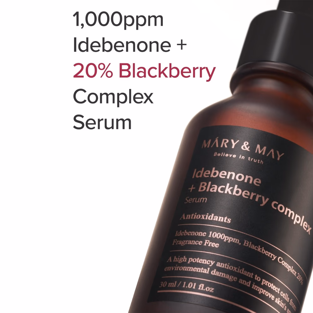 Mary & May Idebenone Blackberry Complex Serum 30ml 5