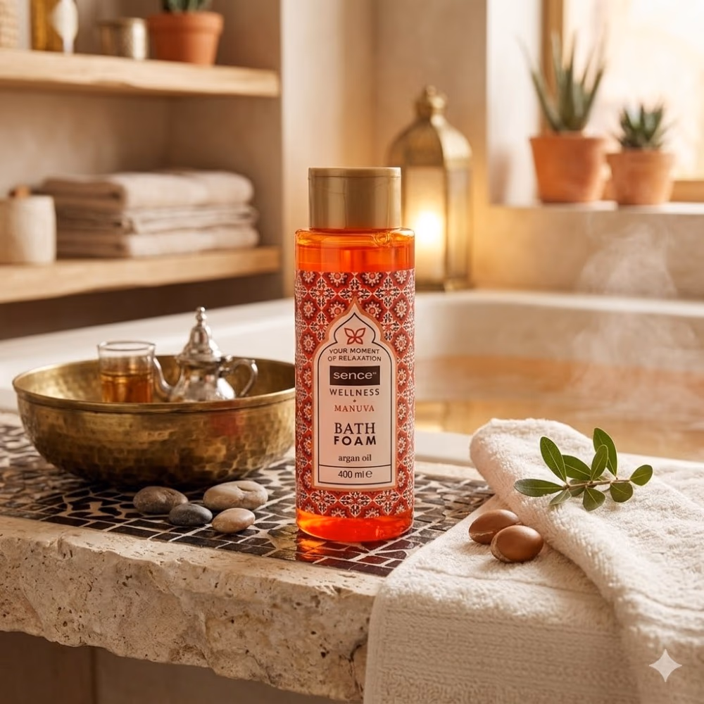  Sence Wellness Argan Oil Bath Foam 400ml  2