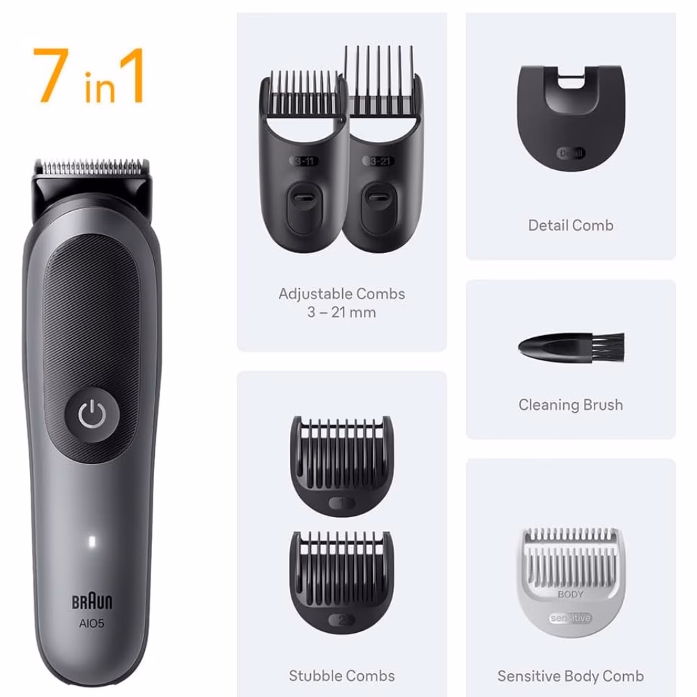 Braun Series 5 Multi Groom All-In-One Grey AIO5520 5