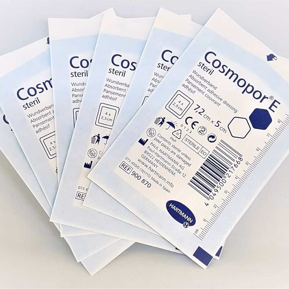 Cosmopor E Sterile Adhesive Wound Dressings 7.2x5 cm - Pack of 50​ 3