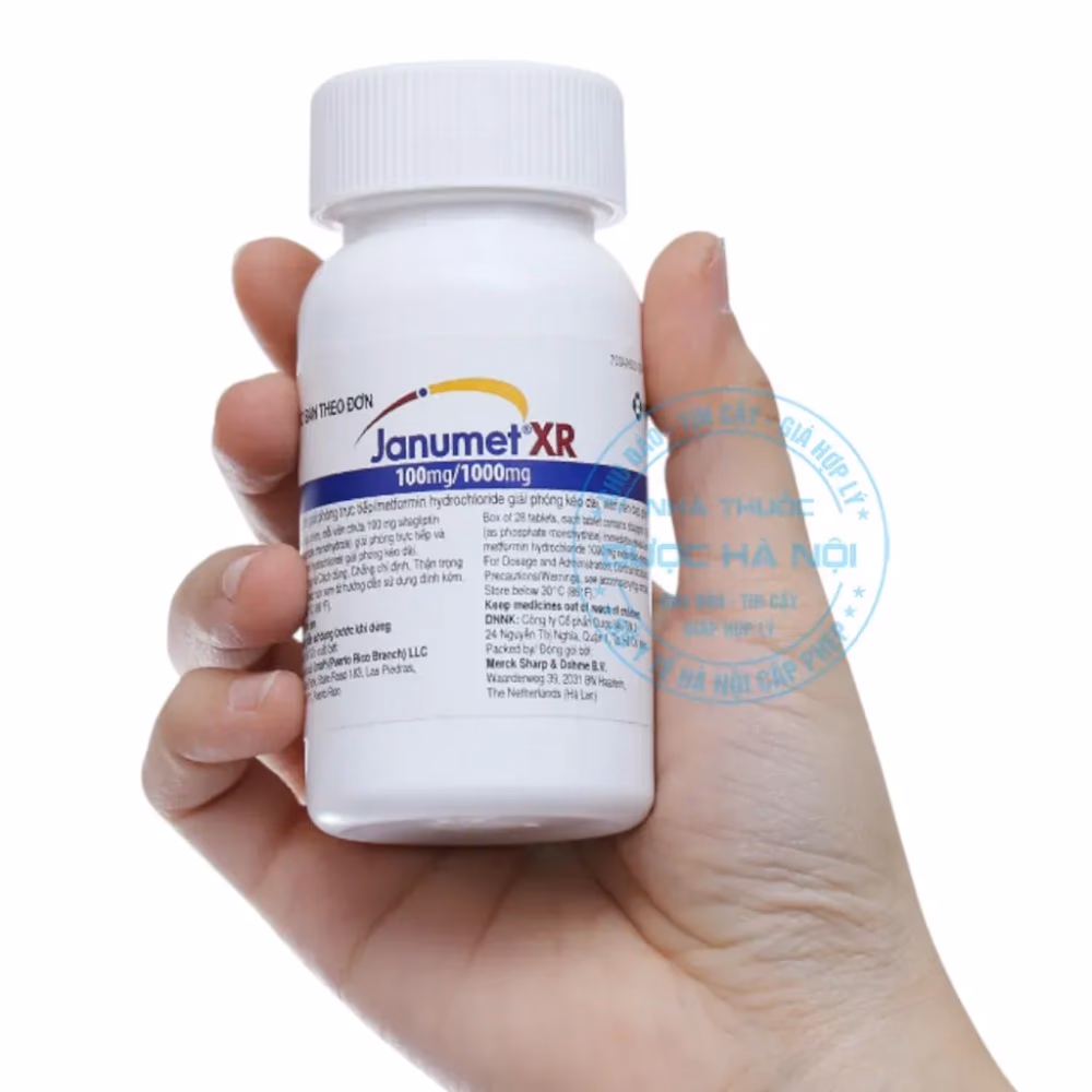 Janumet XR 100mg/1000mg | Pack of 28 3