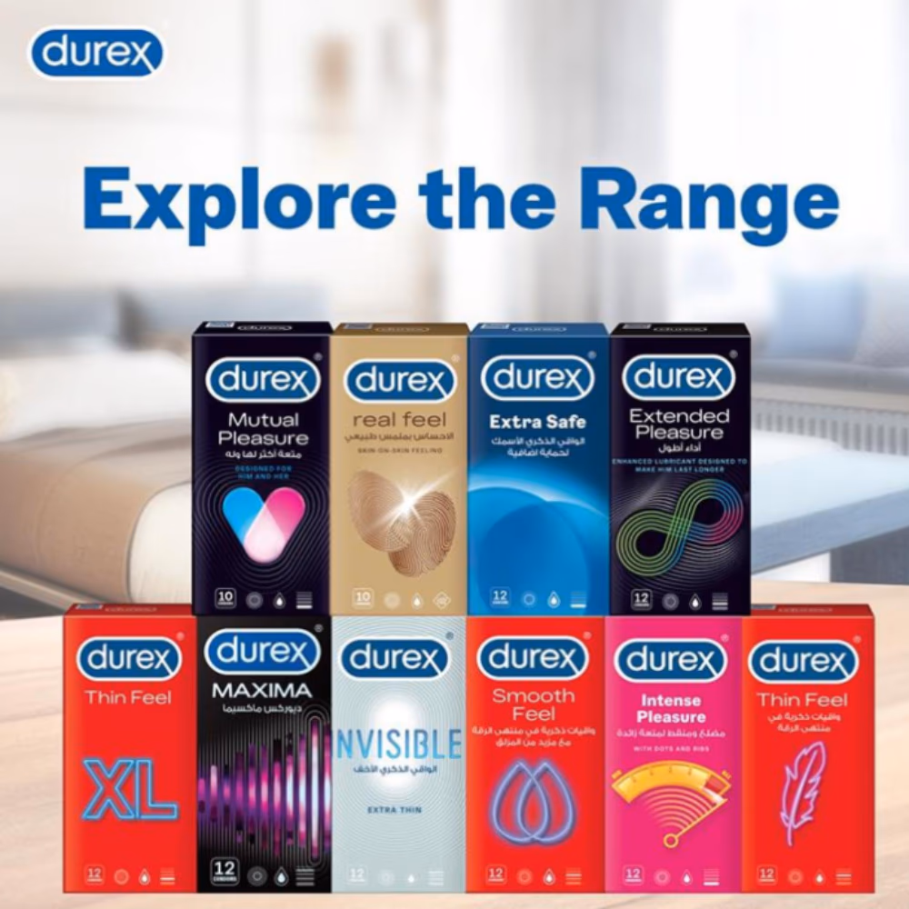 Durex Original Extra Safe Condom Regular Fit 12s 2