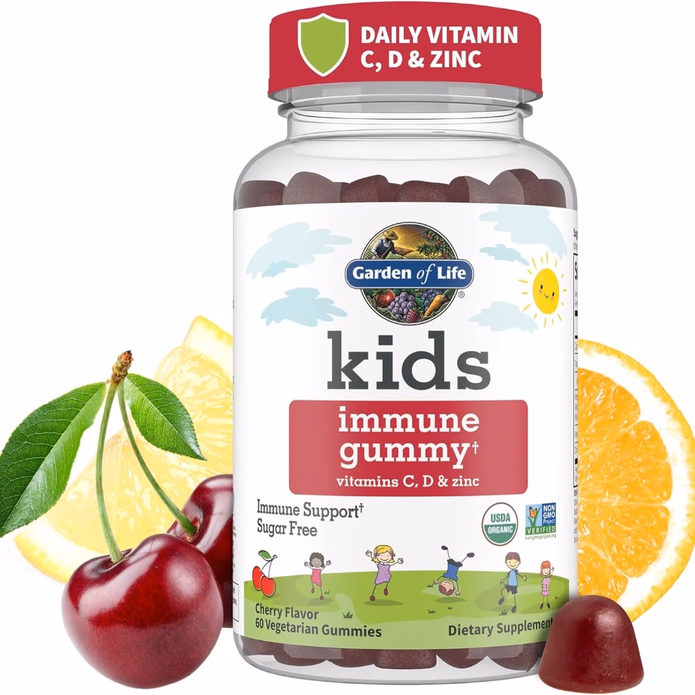 Garden of Life Kids Immune Gummy Gummies 60S 2