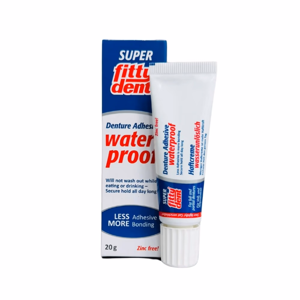 Fittydent Super Denture Adhesive Cream 40g 2