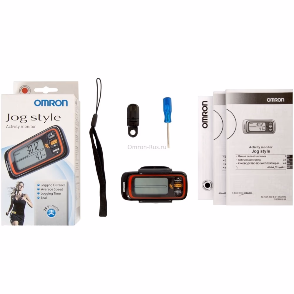 Omron Jog Style Activity Tracker 3