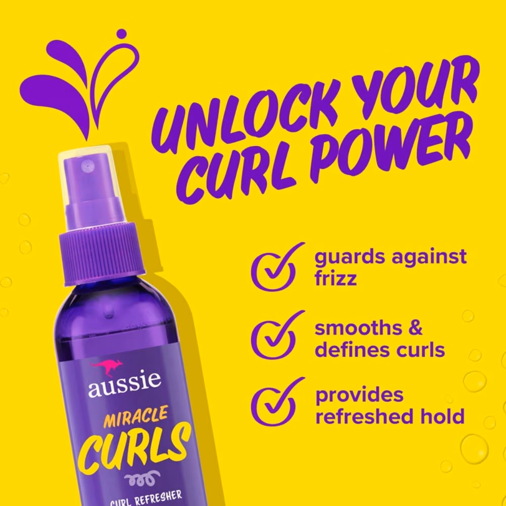 Aussie Miracle Curls Curl Refresher Spray 170Ml 3