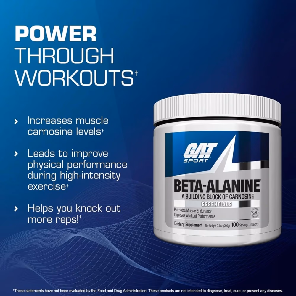 GAT Beta Alanine Powder 200 gm 4