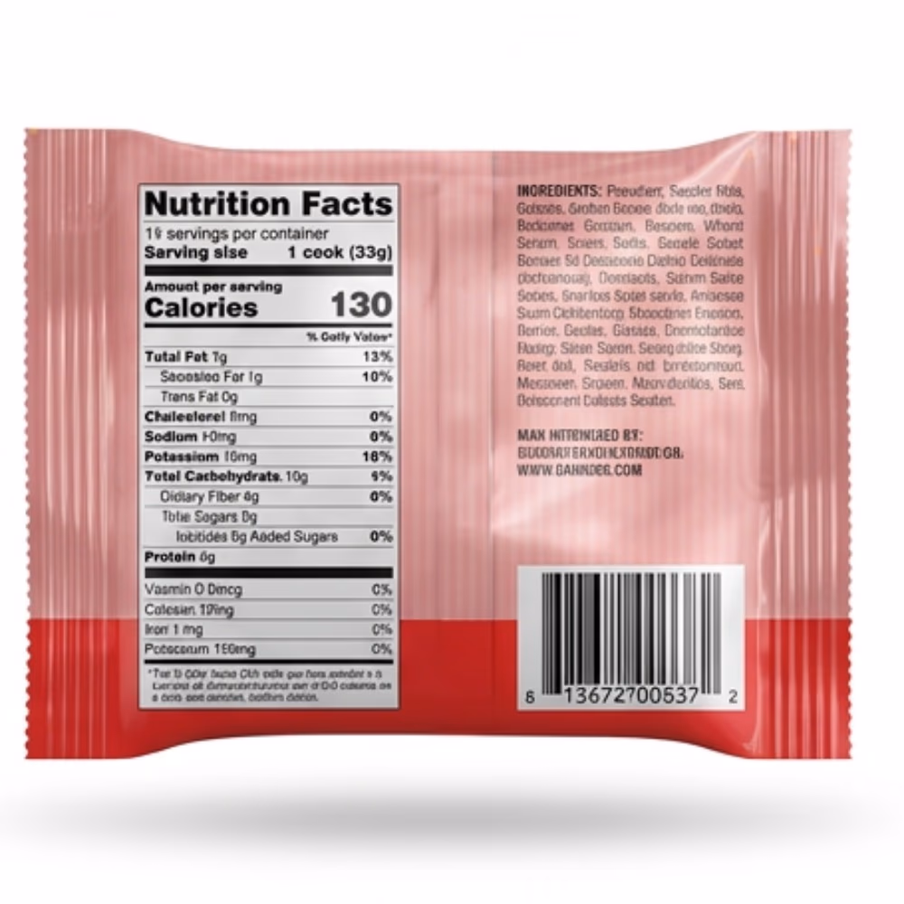 RAW - My Cookie Dealer Protein Cookie Strawberry Toaster Pastry 113gm 4