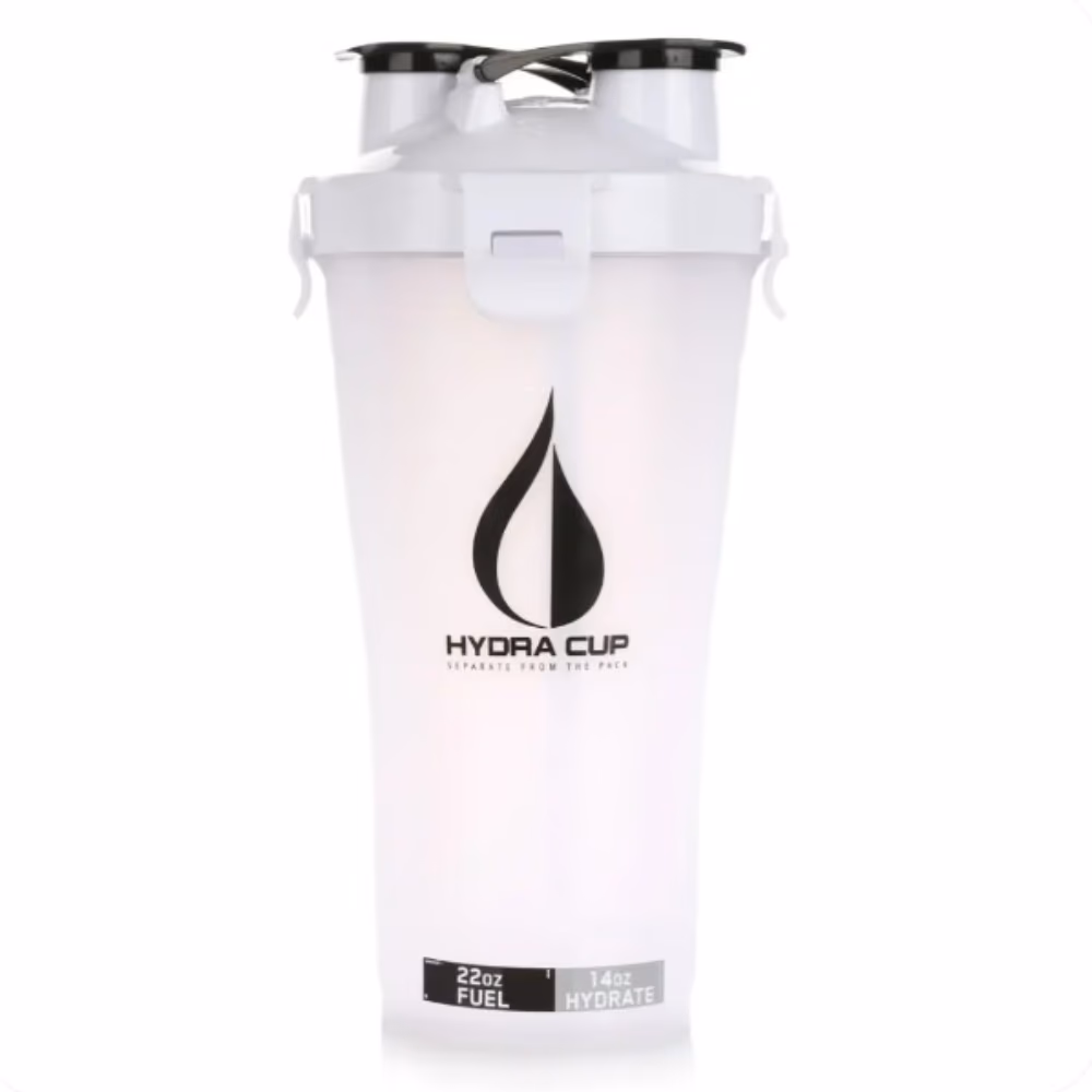 Hydra Cup Shaker Full Color  White 22oz / 14oz 5