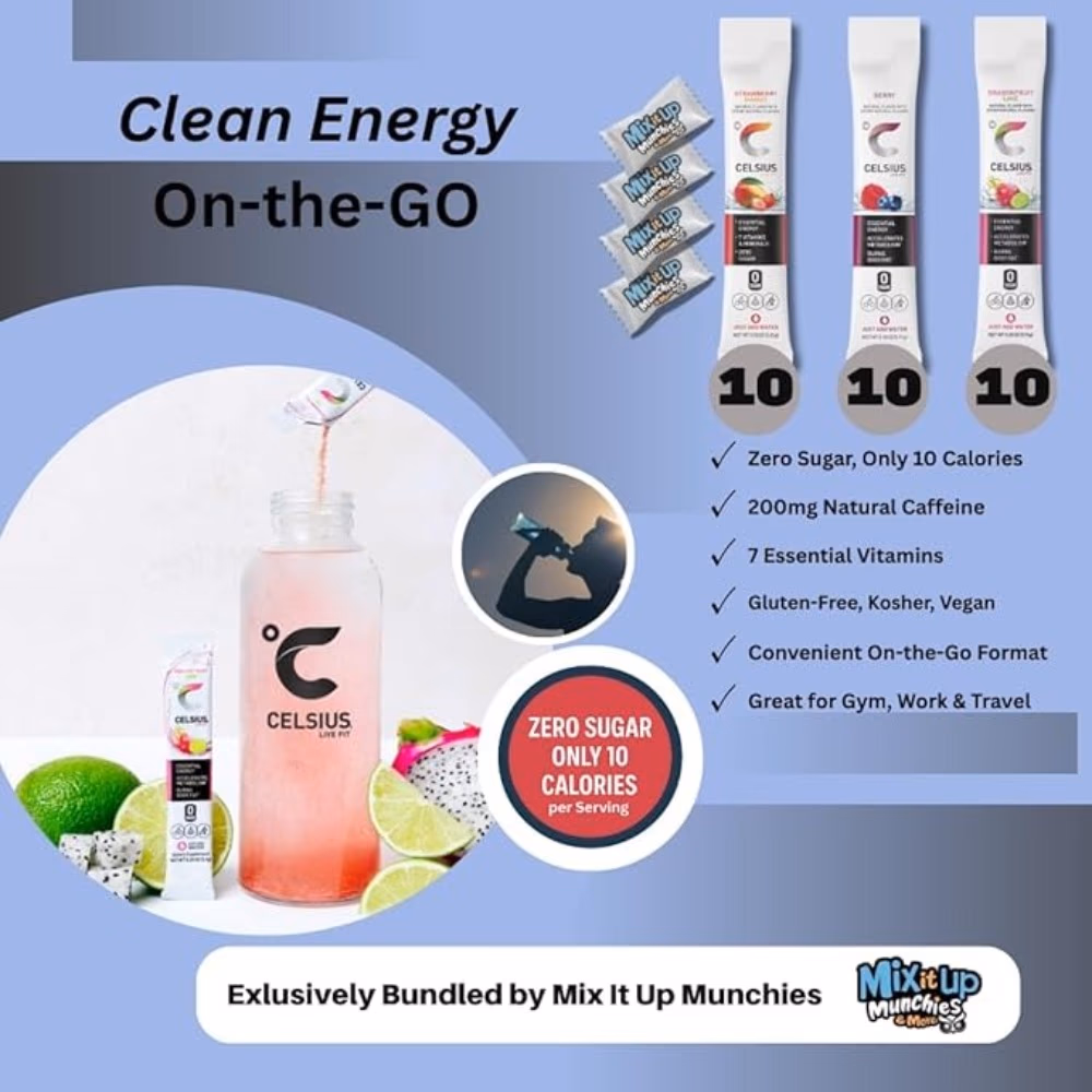 Celsius Essential Energy Powder Sticks 30s 3
