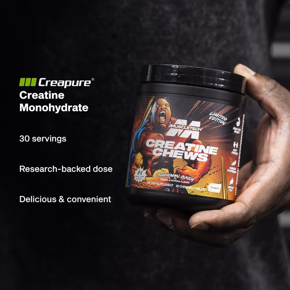 MuscleTech Creatine Chews Boogieman Punch Chew 90 Tablets 3
