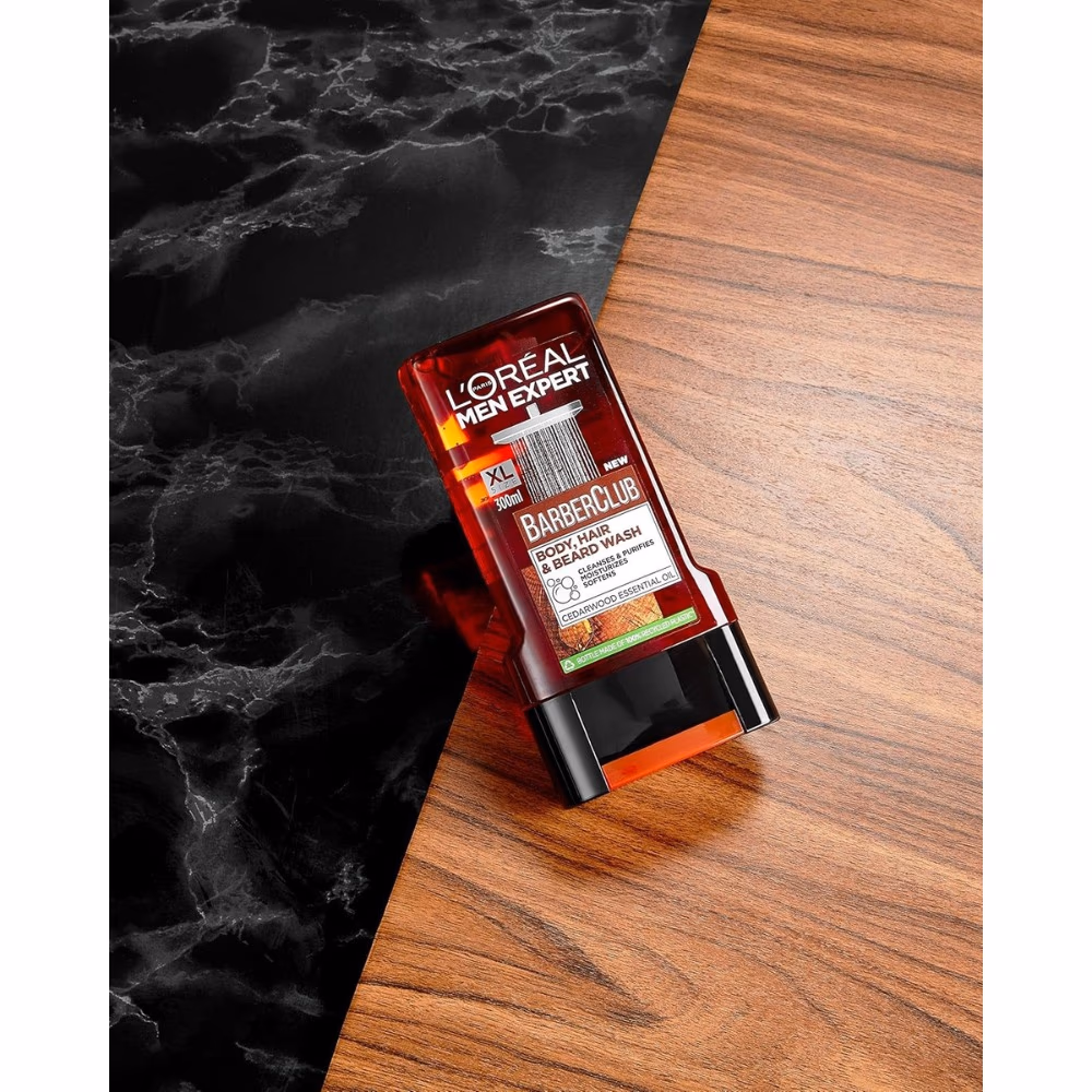 LOreal Men Expert Barber Club Shower Gel 300ml 3