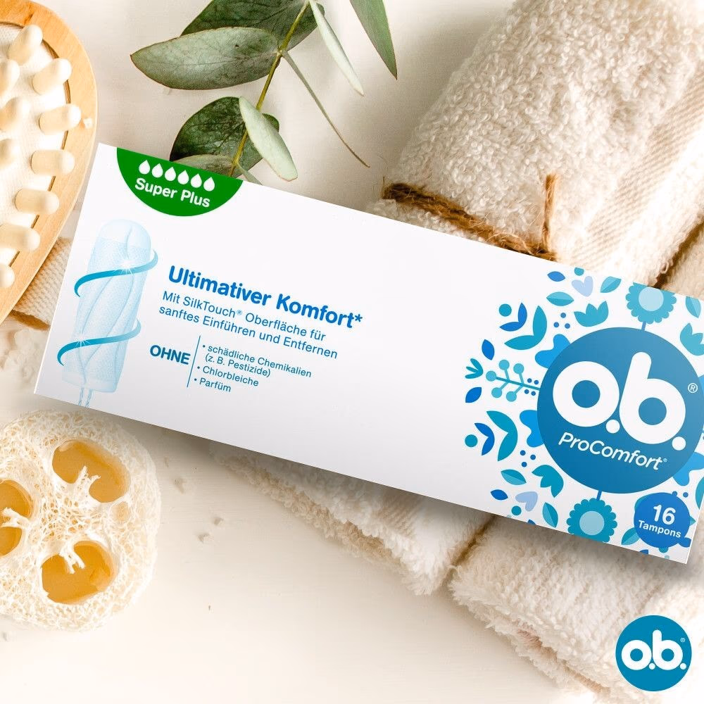 OB ProComfort Super Plus Tampons 16s 3
