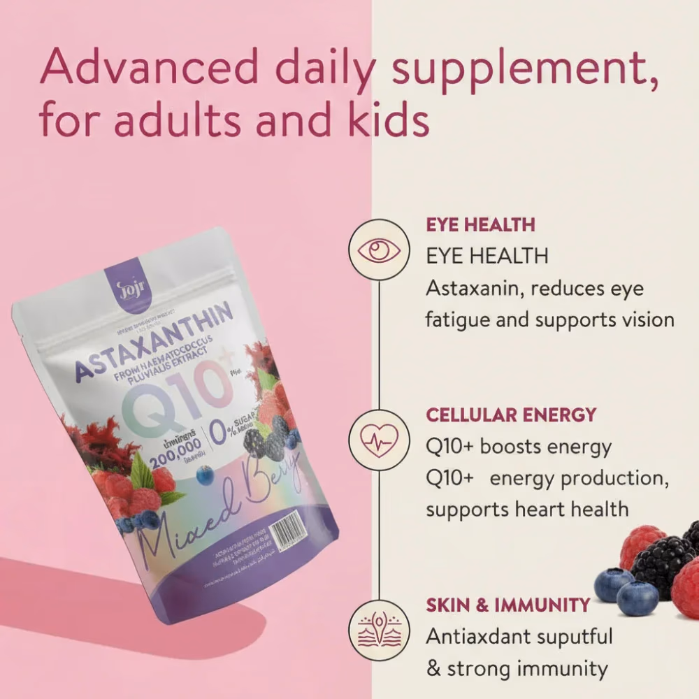 Joji Astaxanthin Q10 Plus Mixed Berry 2