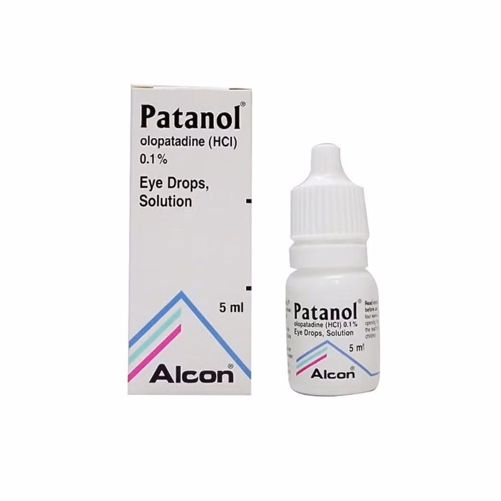 Patanol 0.1% Eye Drops 5ml 2